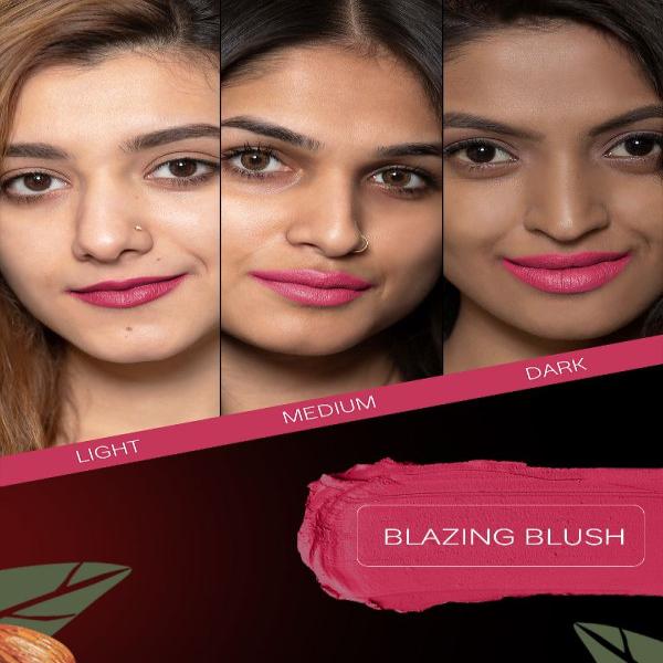 Facescanada Weightless Matte Finish Lipstick Blazing Blush 20 4.5 gm - Lipsticks