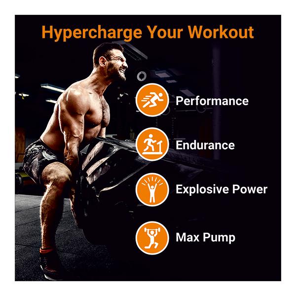 Onelife Pre Workout Powder - Green Apple Flavour 200 gm - Workout Essentials