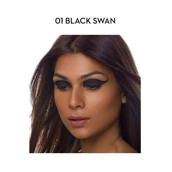 SUGAR Cosmetics Eye Told You So! Smudgeproof Eyeliner - 01 Black Swan (Black) 1.7 ml - Eyeliners