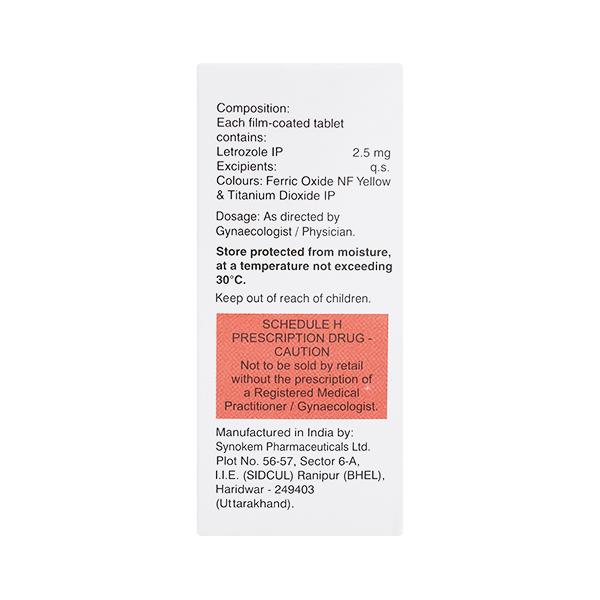 Letpro 2.5mg Tablet 5'S - Cancer Oncology-Hor