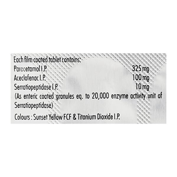 Nicoace SP Tablet 10'S - Pain relief-Nsa