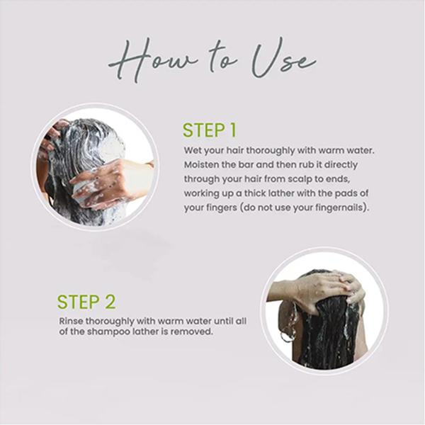 Earth Rhythm Hemp & Charcoal Shampoo Bar Cardboard Box 80 gm - Shampoos