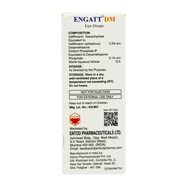 ENGATT DM Eye Drops 5ml - Eye Infections-Eyc