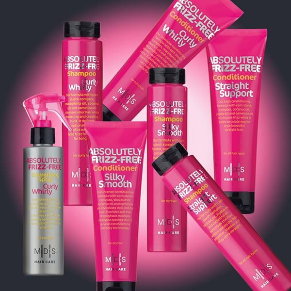 MADES Hair Care Absolutely Anti Frizz Shampoo Straight Support 250 ml - Shampoos