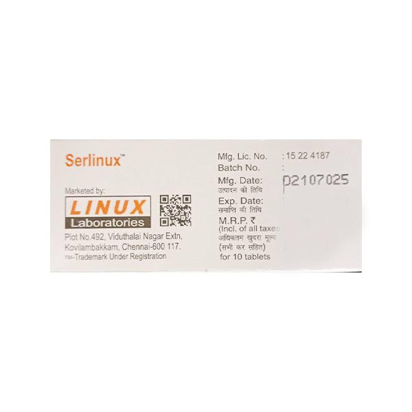 Serlinux Tablet 10'S - Pain relief-Ant