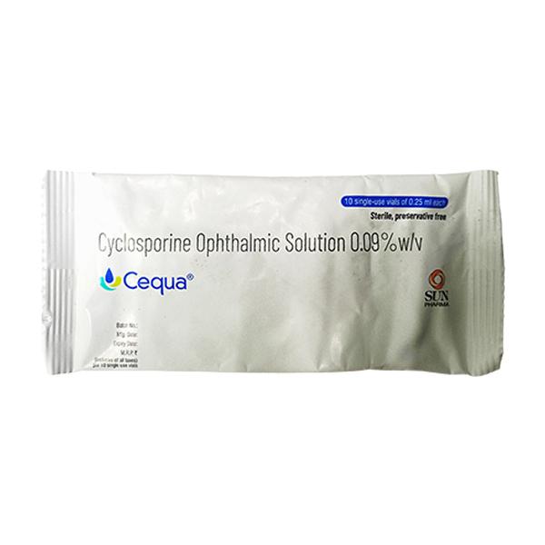 CEQUA Ophthalmic Solution 10x0.25ml
