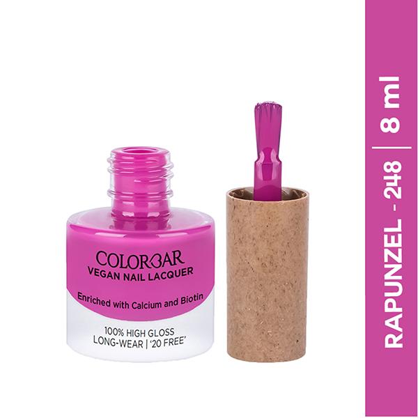 Colorbar Matte Nail Lacquer Rapunzel-248 8 ml - Nail Polish