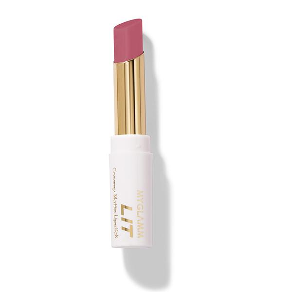 Myglamm Lit Creamy Matte Lipstick - Pink Daiquiri 3.7 Gm - Lipsticks