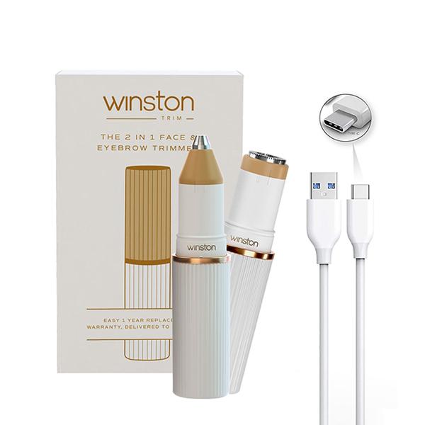 Netmeds | Winston Rechargeable 2 In 1 Face And Eyebrow Trimmer For Women 200 gm
