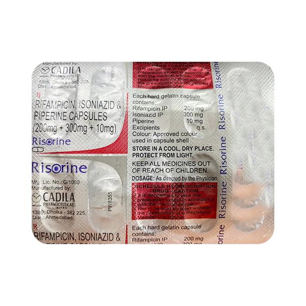 Netmeds | RISORINE Capsule 10's