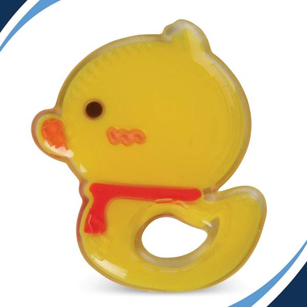 LuvLap Silicon Teether - Yellow Duck 1's - Pacifiers & Teethers
