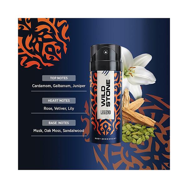 Buy Wild Stone Ultra Sensual Red And Legend Deodorants for Men Log