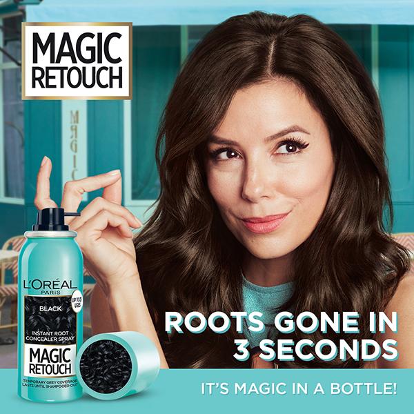 L'Oreal Paris Magic Retouch Instant Root Concealer Spray Black 75 ml - Hair Sprays & Mists