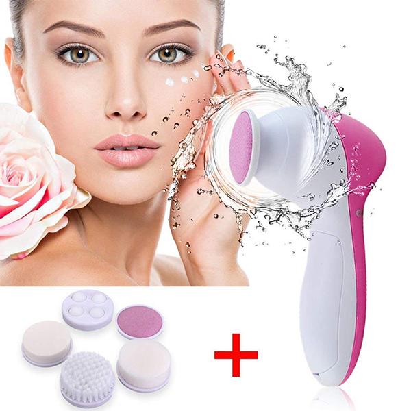 Beautiliss Professional 5 in 1 beauty care deep cleansing face cleaner and massager 1's - Massagers