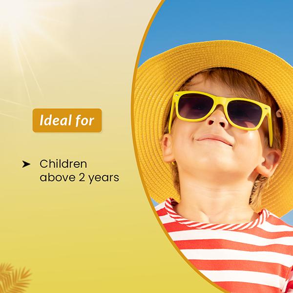 Fixderma Shadow SPF 50 Kids Roll On for Kids 30gm - Body Sunscreen