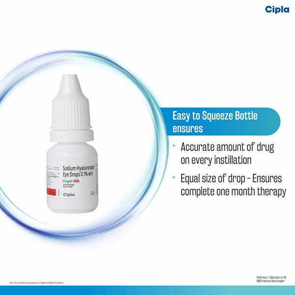 FLOGEL HA Eye Drops 10ml - Dry Eye-Olt