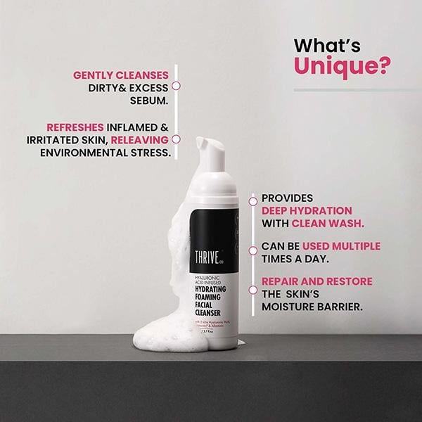 Thriveco Hydrating Foaming Cleanser 80 ml - Scrubs & Exfoliants