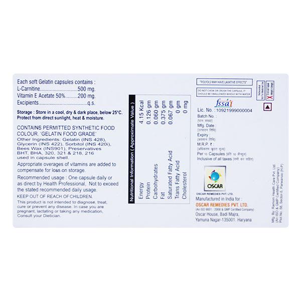 O LEC Soft Gelatin Capsule 10's - Supplements-Sup