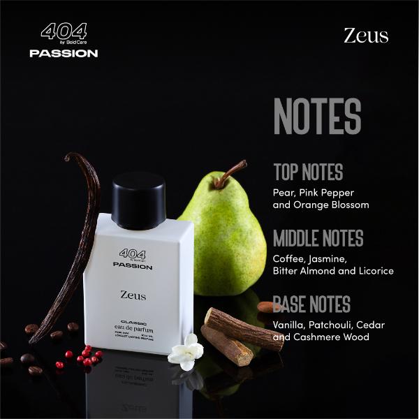 Bold Care Zeus Classic Longest Lasting EDP Perfume 100 ml - Men Perfumes (Edt/Edp)