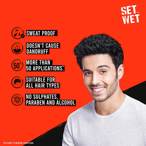 Set Wet Extreme Volume Hairstyling Powder Strong Hold and Matte Finish 10 gm - Hair Gels & Waxes