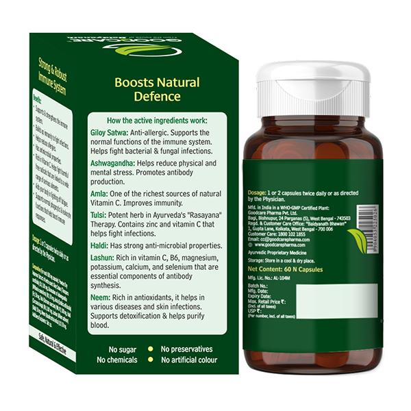 Goodcare Immun Guard Capsule 60's - Health Products
