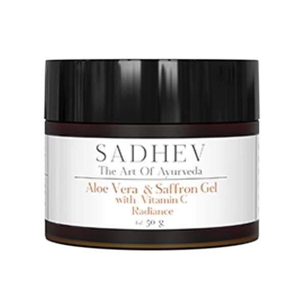 Sadhev Aloe Vera & Saffron Gel with Vitamin C 50 g - Face Moisturizers