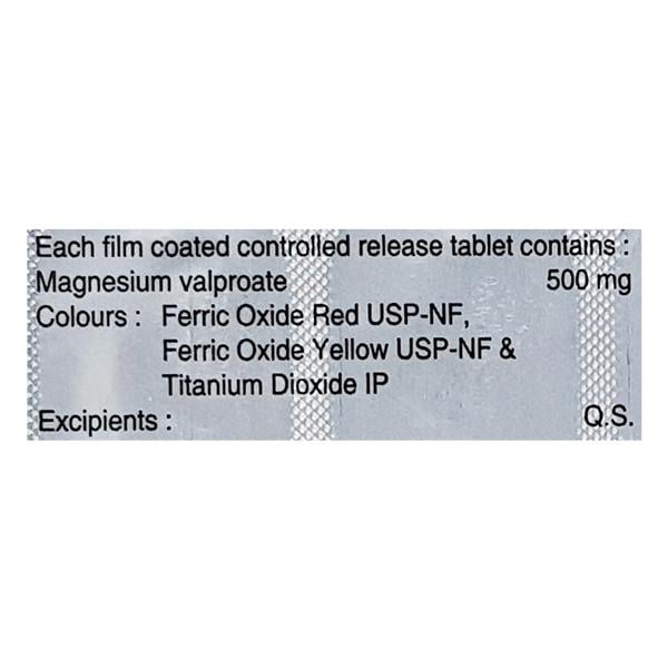 Magprol CR 500mg Tablet 10'S - Epilepsy/Convulsion-Ant