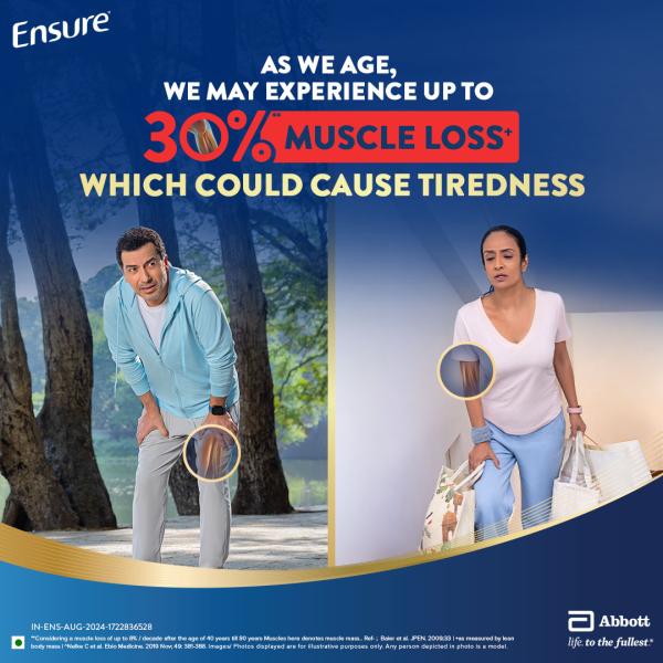 Ensure Nutritional Powder - Chocolate Flavour 950 g (Refill Pack) - Daily Health Drinks