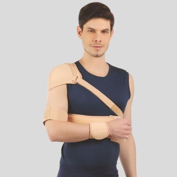 Netmeds | Flamingo Elastic Shoulder Immobilizer (OC - 2038) (XXXL) - Beige