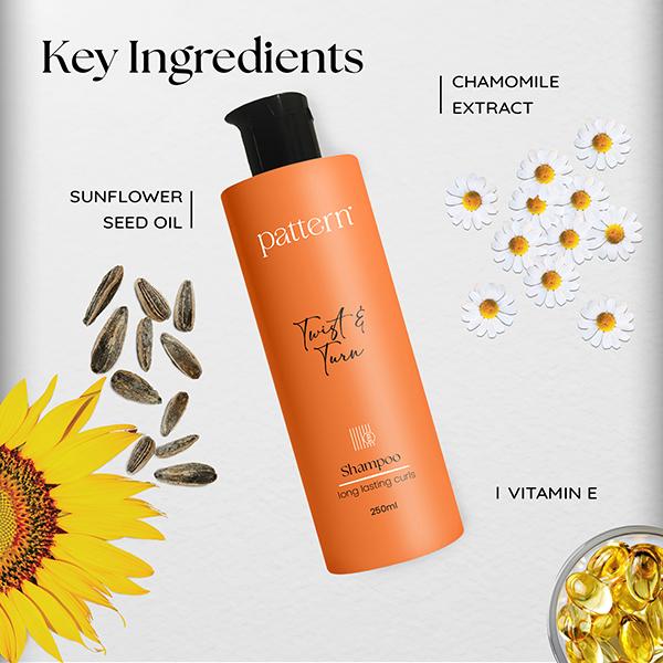 Pattern Twist and Turn Shampoo 250 ml - Shampoos