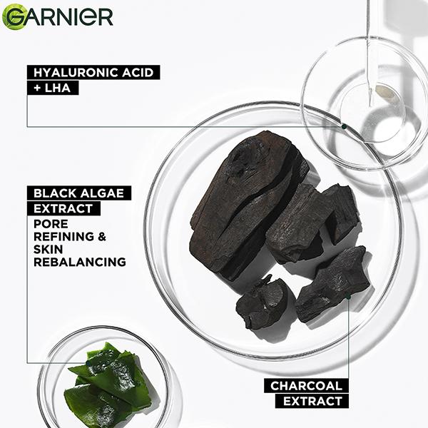Garnier Skin Black Serum Mask - Pure Charcoal 28 gm - Masks & Peels