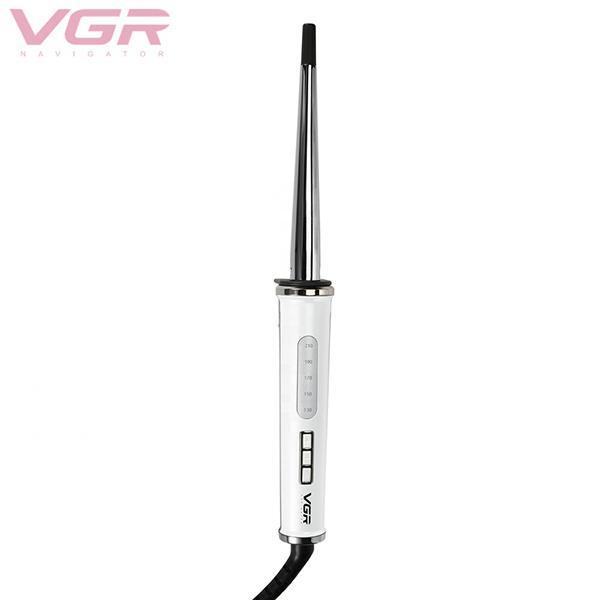 VGR V-526 Professional 10-19mm Barrel Hair Curler with Titanium Coated Curling Wand 1's - Rollers & Curlers