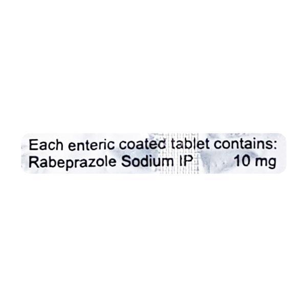 Rabemac 10mg Tablet 10'S - Ulcer/Reflux/Flatulence-Aaa