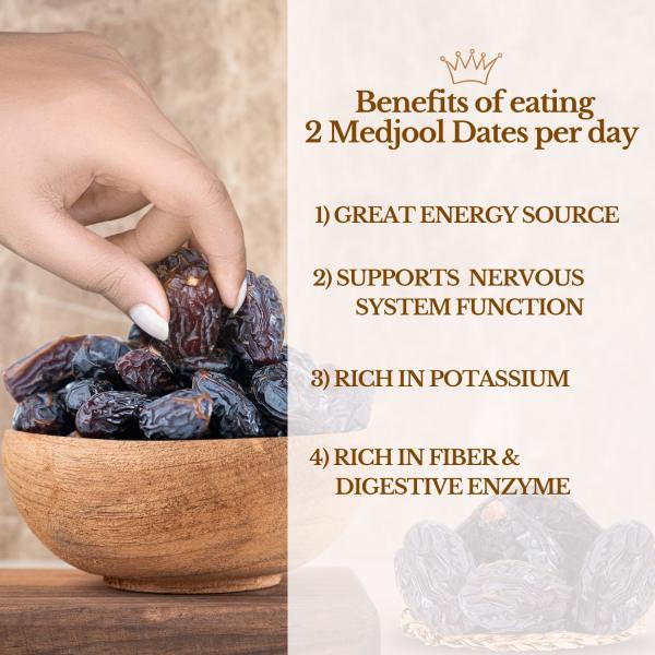 Rasayanam Medjool Dates 500 g - Calcium And Minerals