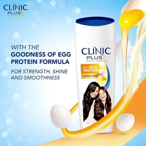 Clinic Plus Strength & Shine with Egg protein Shampoo 175 ml - Shampoos
