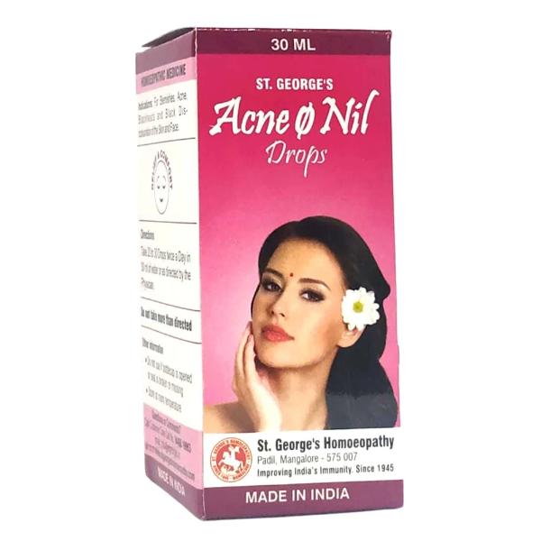 St. George's Acne Q Nil Drop 30 ml - Homeopathic Drops