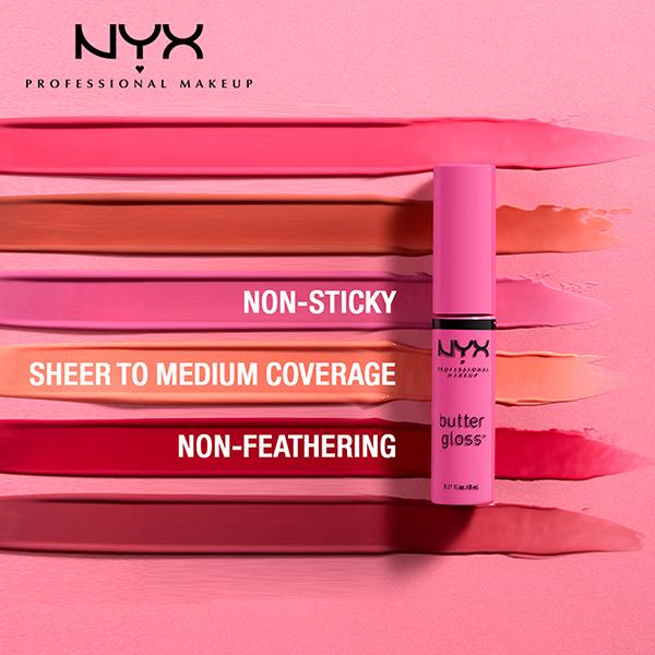 NYX Professional Makeup Butter Gloss - Vanilla Cream Pie 8 ml - Lip Glosses