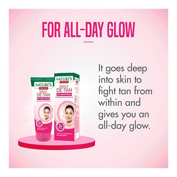 Nature's Essence Daily De-Tan Serum - Day Cream 100 gm - Day Cream