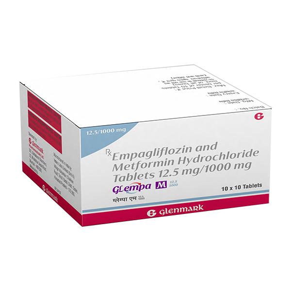 GLEMPA M 12.5/1000 Tablet 10's - Diabetes-Ant