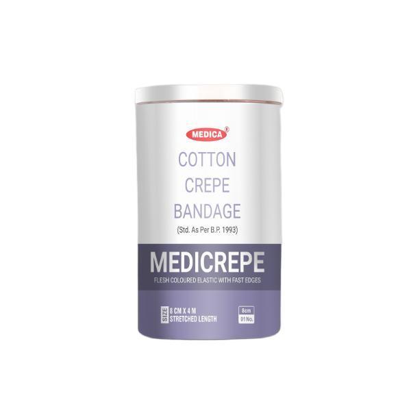 Netmeds | Medica Medicrepe Cotton Crepe Bandage (8 cm x 4 mtr)