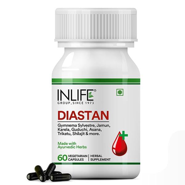 Netmeds | INLIFE Diastan Vegetarian Capsule 60's