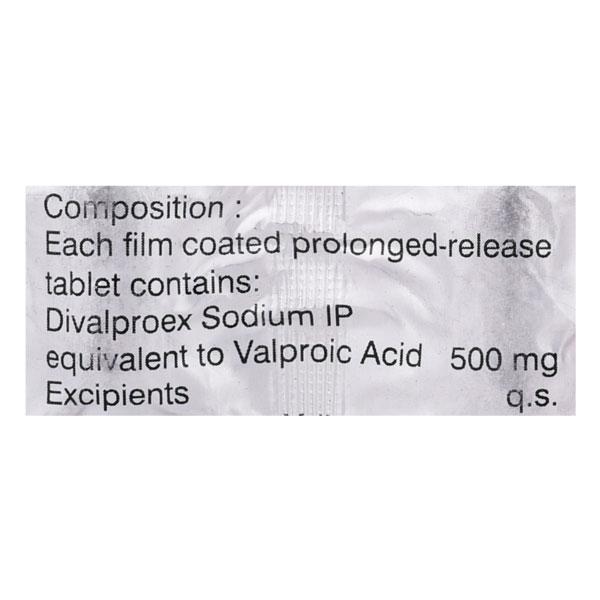 Dilpra OD 500mg Tablet 10'S - Epilepsy/Convulsion-Ant