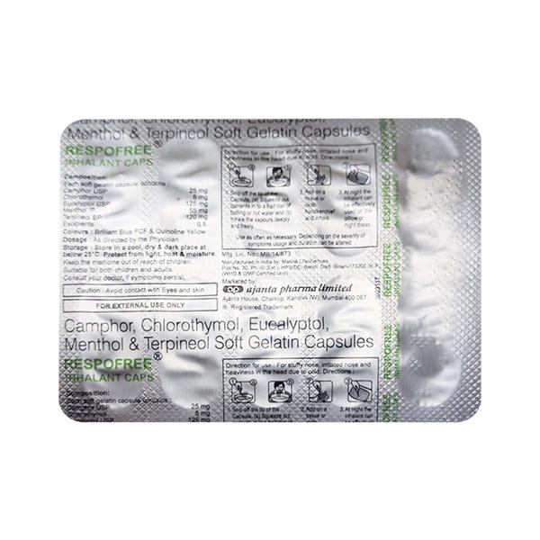 Netmeds | RESPOFREE Inhalant Capsule 10's