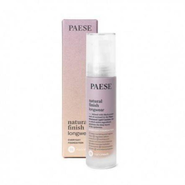 Paese Cosmetics Natural Finish Longwear Foundation No 05 Natural 30ml - Foundation