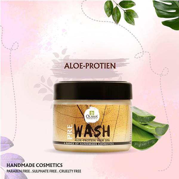 OLAIVA PRE-WASH HAIR SPA 250 gm - Hair Masks & Packs