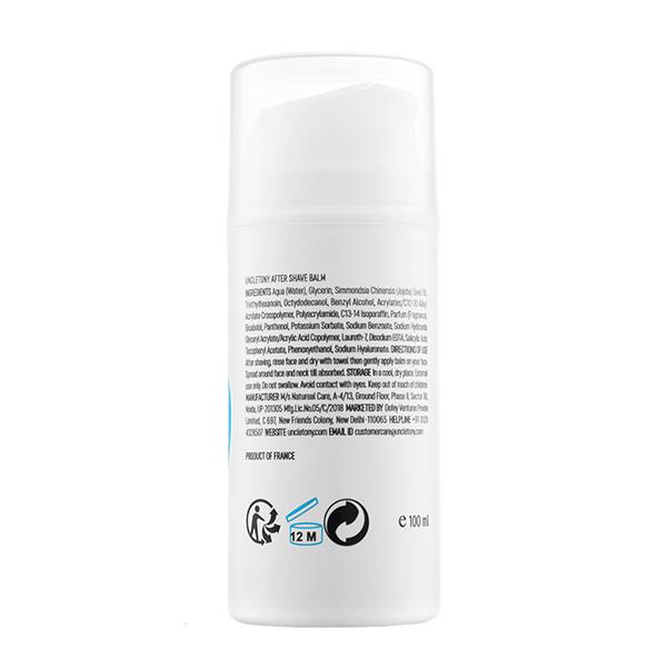 Uncle Tony After Shave Balm With Non-Greasy Huile Jojoba Repaiiring Bisabolol 100ml - Aftershave Lotion