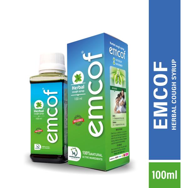Netmeds | Emcof Herbal Cough Syrup 100 ml