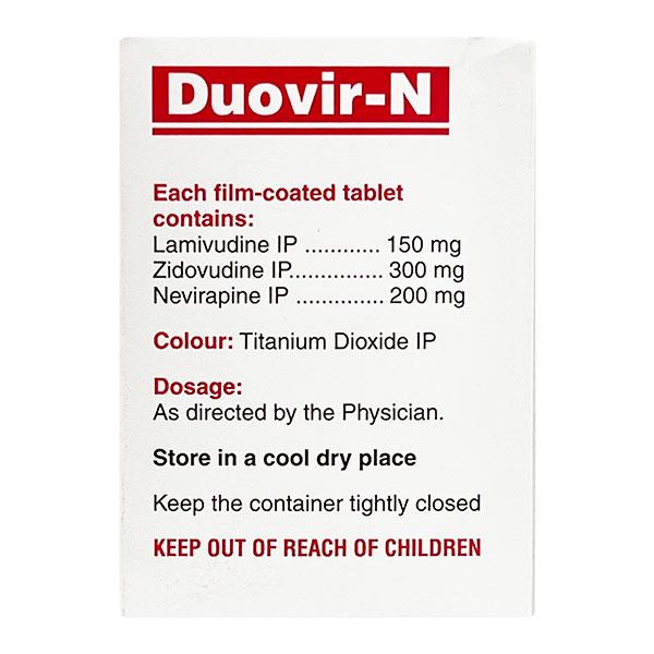 Duovir N Tablet 30'S - Viral infections-Ant