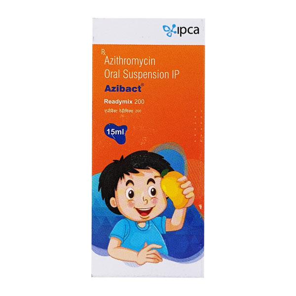 Azibact 200mg Readymix Suspension 15ml - Bacterial Infections-Mac