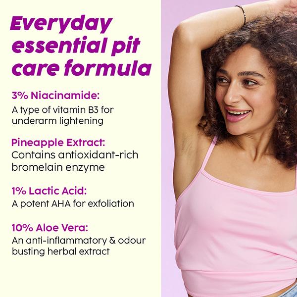 Plix The Plant Fix Pineapple Underarms Lightening Deodorant For Women 100 ml - Women Deodorants/Roll-Ons